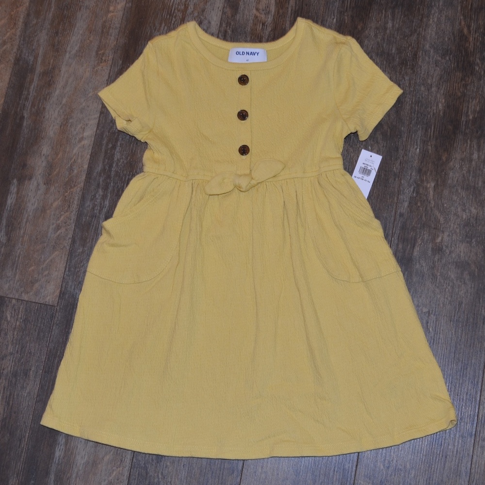 Old Navy Yellow Dress